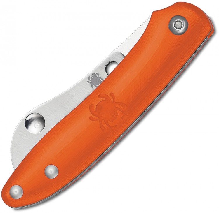 Taschenmesser Spyderco Roadie, orange C189POR Taschenmesser Spyderco Roadie, orange C189POR