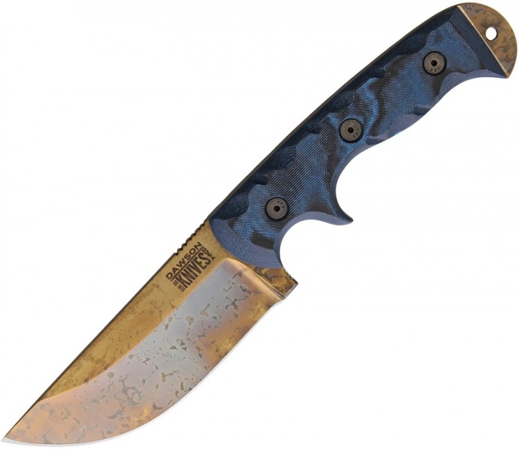 Dawson Knives Warthog arizona copper синий