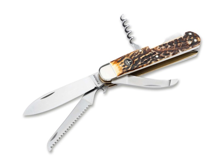 Мультиинструмент Böker Hunters Knife Quadro CPM 110649