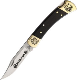 Складной нож Custom Buck 110 Lockback Bear