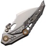 Stedemon NOC MT18 Framelock knife, Gray