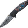 Cuchillo Cuchillo plegable | Navajas We Knife Nitro Mini Framelock Nebula