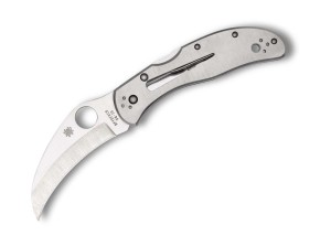 Cuchillo plegable | Navajas Spyderco Harpy | Clipit Stainless