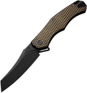 Cuchillo plegable | Navajas We Knife RekkeR | Framelock Bronze
