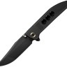 Taschenmesser WE Knife Ezinta M390 | Titanium All Black