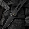 Taschenmesser WE Knife Ezinta M390 | Titanium All Black