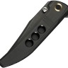 Taschenmesser WE Knife Ezinta M390 | Titanium All Black