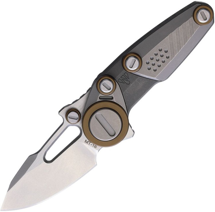 Cuchillo Cuchillo plegable Stedemon NOC MT16 Framelock, Black