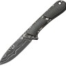 Нож CIVIVI Mini Elementum | Fixed Micarta Dark Green | Damascus