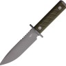 Cuchillo Cuchillo | Navajas Zero Tolerance | Fixed Blade G10 | Olive 3V