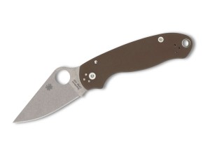 Spyderco Para 3 | Brown G10 | CPM-15V Sprint Run