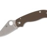 Taschenmesser Spyderco Para 3 | Brown G10 | CPM-15V Sprint Run