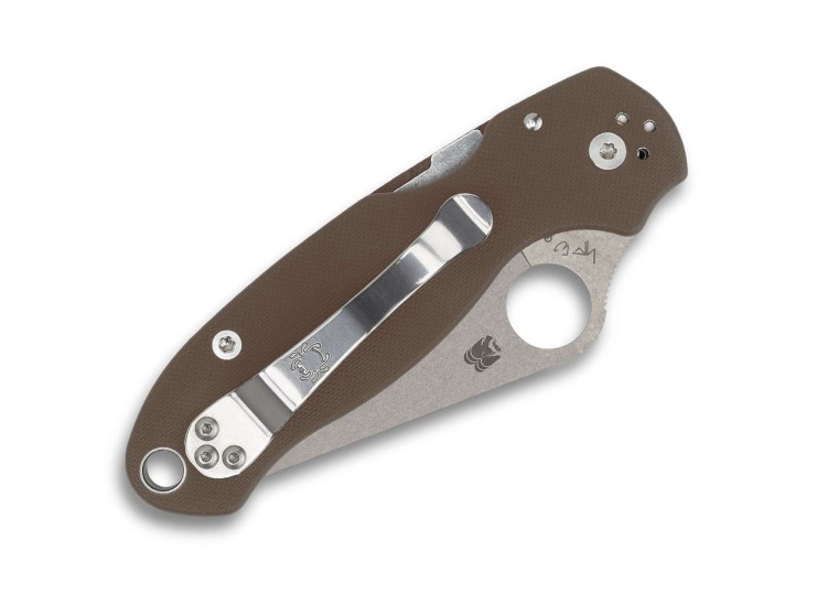Складной нож Spyderco Para 3 | Brown G10 | CPM-15V Sprint Run