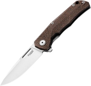 Cuchillo plegable | Navajas LionSteel Q4ttro | Titanium Micarta Green | MagnaCut
