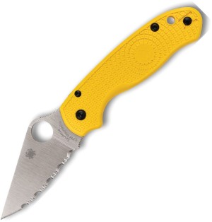 Cuchillo plegable | Navajas Spyderco Para 3 Lightweight | Salt CPM MagnaCut