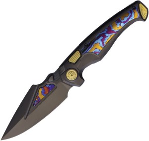 Taschenmesser REMETTE RT-Scepter | Titanium | M390 Blade Timascus