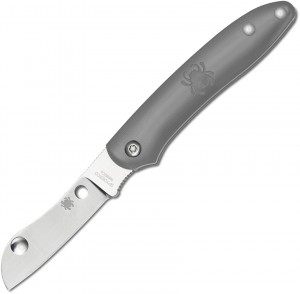 Складной нож Spyderco Roadie серый C189PGY