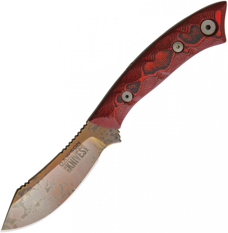 Dawson Knives Snakebite arizona copper красный