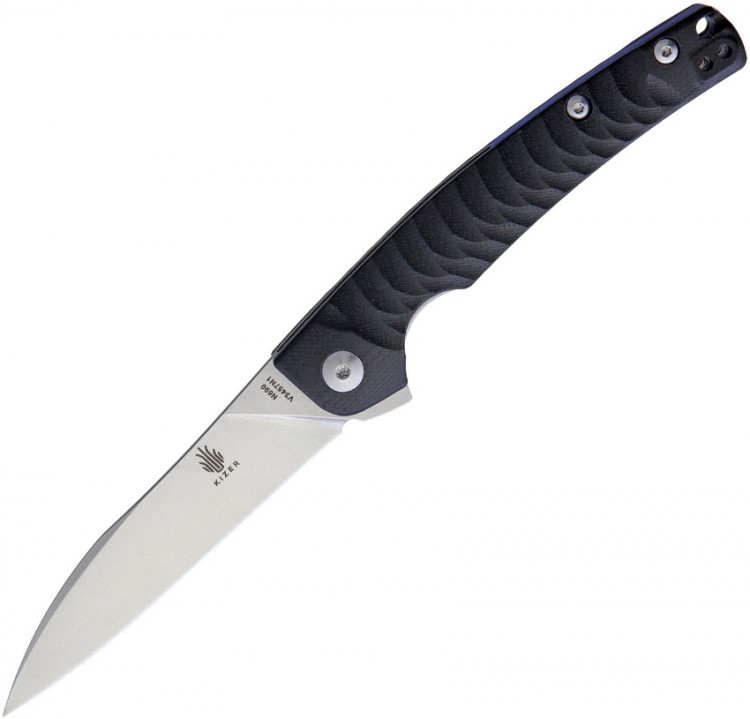 Kizer Cutlery Splinter Linerlock folding knife, black