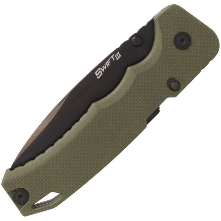 Cuchillo Cuchillo plegable | Navajas Cold Steel Swift III | Atlas Lock OD