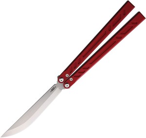 Taschenmesser Bladerunners Systems Channel Balisong Red