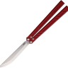 Bladerunners Systems Channel Balisong Red