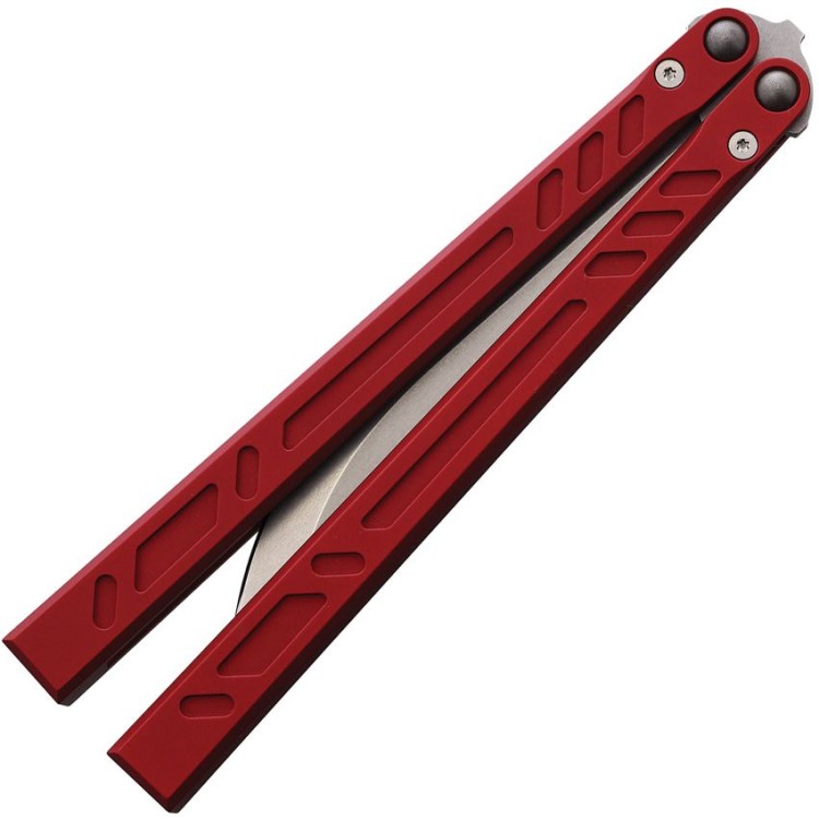 Bladerunners Systems Channel Balisong Red Bladerunners Systems Channel Balisong Red