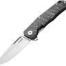 Складной нож LionSteel Q4ttro | Titanium CF | MagnaCut