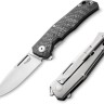 Складной нож LionSteel Q4ttro | Titanium CF | MagnaCut