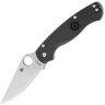 Cuchillo Cuchillo plegable | Navajas Spyderco Para Military 2 | Lightweight | CTS BD1N | Black FRN 