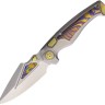 Taschenmesser REMETTE RT-Scepter | Titanium | M390 Blade Timascus