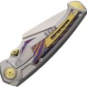 Taschenmesser REMETTE RT-Scepter | Titanium | M390 Blade Timascus