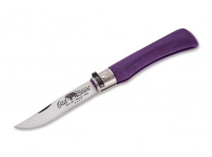Antonini Old Bear Full Color XL folding knife Purple