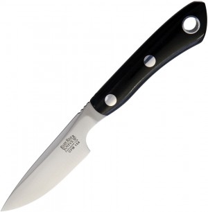 Bark River Rascal II black canvas micarta