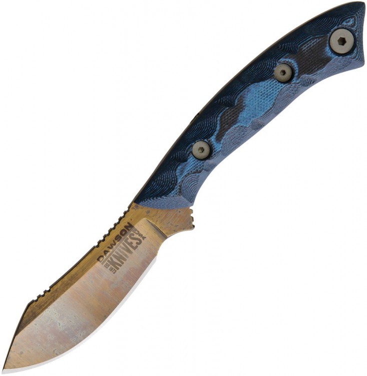 Dawson Knives Snakebite arizona copper синий
