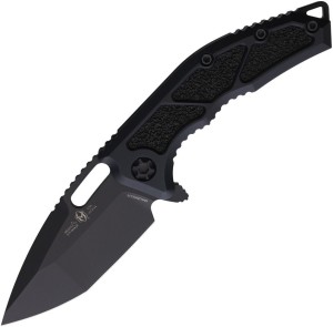 Складной нож Heretic Knives Medusa Manual Framelock, Black 