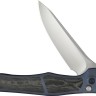 Taschenmesser WE Knife 702XI M390 | Blue Titanium | Shredded CF