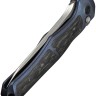 Taschenmesser WE Knife 702XI M390 | Blue Titanium | Shredded CF