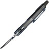 Taschenmesser WE Knife Tayra M390 | Titanium Blue & Grey Ti Satin