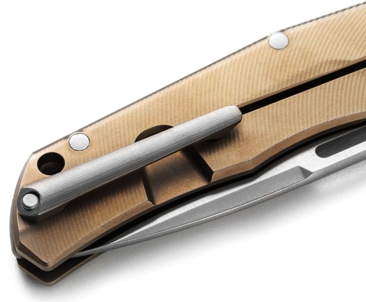 Taschenmesser LionSteel Q4ttro | Titanium Bronze CF | MagnaCut Taschenmesser LionSteel Q4ttro | Titanium Bronze CF | MagnaCut