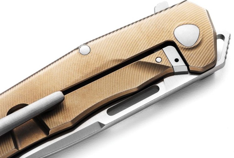 Taschenmesser LionSteel Q4ttro | Titanium Bronze CF | MagnaCut Taschenmesser LionSteel Q4ttro | Titanium Bronze CF | MagnaCut