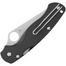 Cuchillo Cuchillo plegable | Navajas Spyderco Para Military 2 | Lightweight | CTS BD1N | Black G10