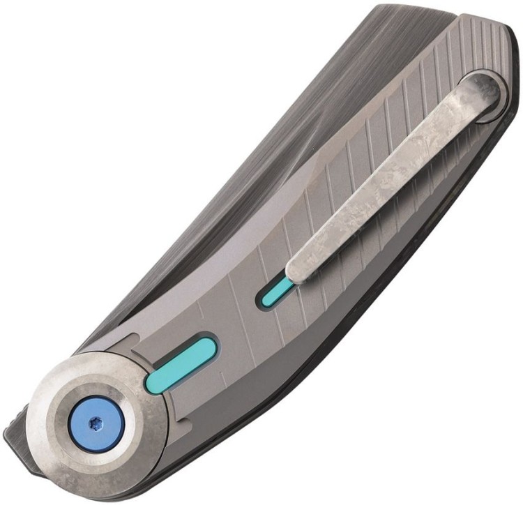 Cuchillo Cuchillo plegable | Navajas Reate Knives VK-CLU | Titanium | Elmax