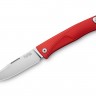 Складной нож Lionsteel Thrill Aluminum folding knife red TLARS