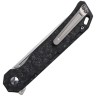 Kizer Cutlery Vanguard Ki4458T3 Begleiter Flipper Knife  S35VN Satin Tanto Blade, Marble Carbon Fiber Handles