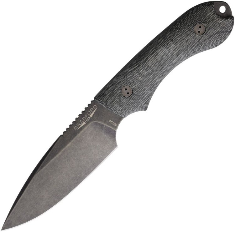 Feststehendes Messer Bradford Knives Guardian 4 3D Black Micarta