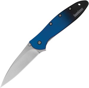Taschenmesser Kershaw Leek Linerlock Blue | Magna Cut