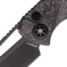 Cuchillo Cuchillo plegable | Navajas Heretic Knives Pariah Button Lock | White Camo