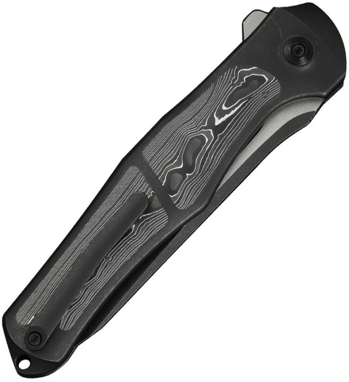 Cuchillo Cuchillo plegable | Navajas WE Knife 702XI M390 | Black Titanium | Aluminum Foiled CF Cuchillo Cuchillo plegable | Navajas WE Knife 702XI M390 | Black Titanium | Aluminum Foiled CF