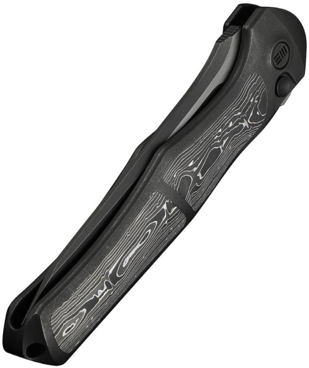 Cuchillo Cuchillo plegable | Navajas WE Knife 702XI M390 | Black Titanium | Aluminum Foiled CF Cuchillo Cuchillo plegable | Navajas WE Knife 702XI M390 | Black Titanium | Aluminum Foiled CF
